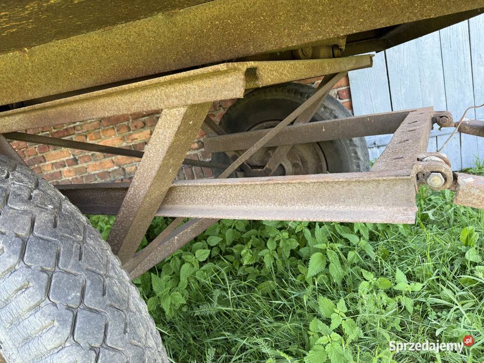 Przyczepa rolnicza 4 x 2 m sam samoróbka Krotoszyn