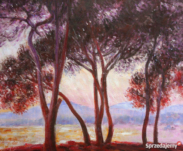 Obraz olejny Juan les Pins Claude Monet Malarstwo Warszawa