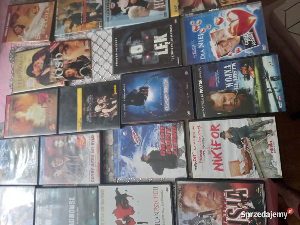 Filmy DVD różne tytuły Polkowice