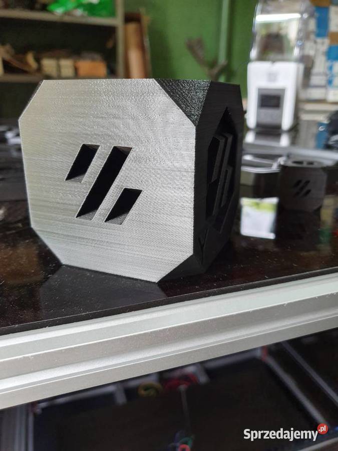 DRUK 3d na zamówienie 1x1x1m r kolory naraz Milicz