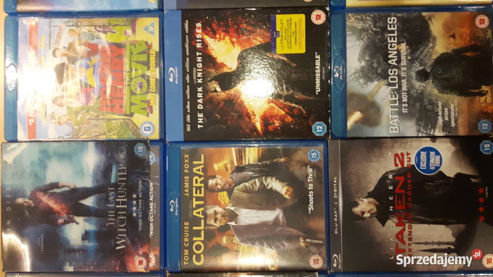 Różne filmy na Blu Ray bez Lektora i napisów Lutomiersk sprzedam