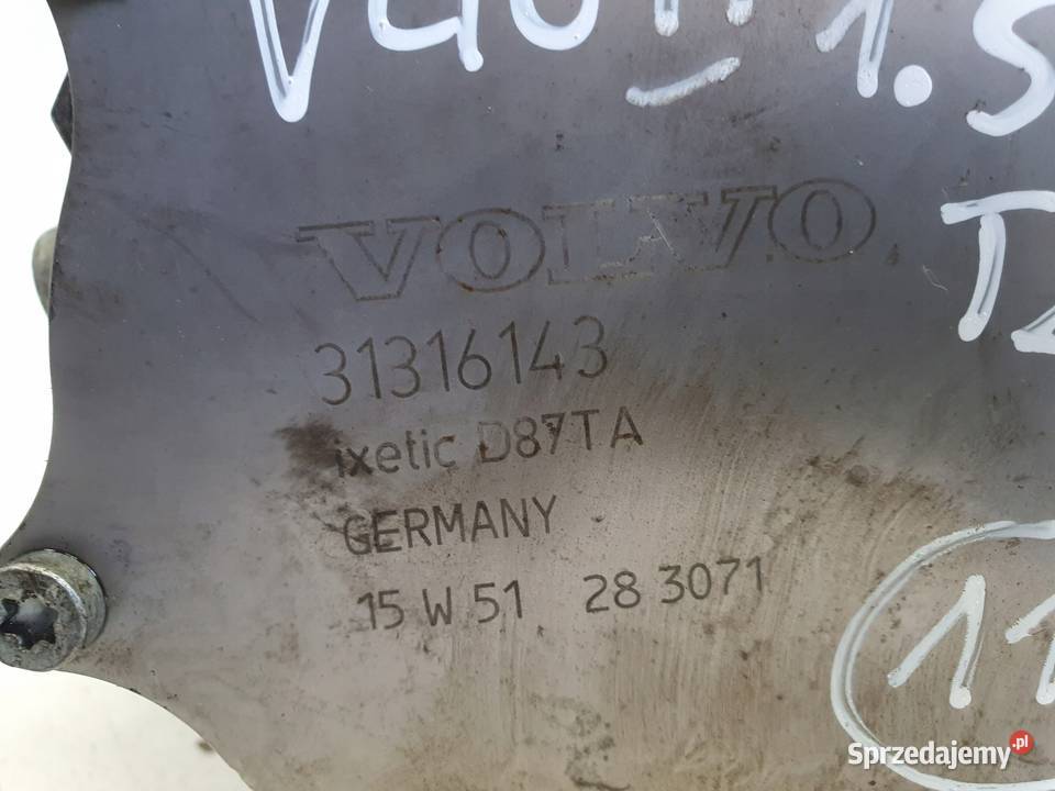 POMPA VACUM Volvo V40 II 15 T2 wakum 31316143 lubelskie Chełm