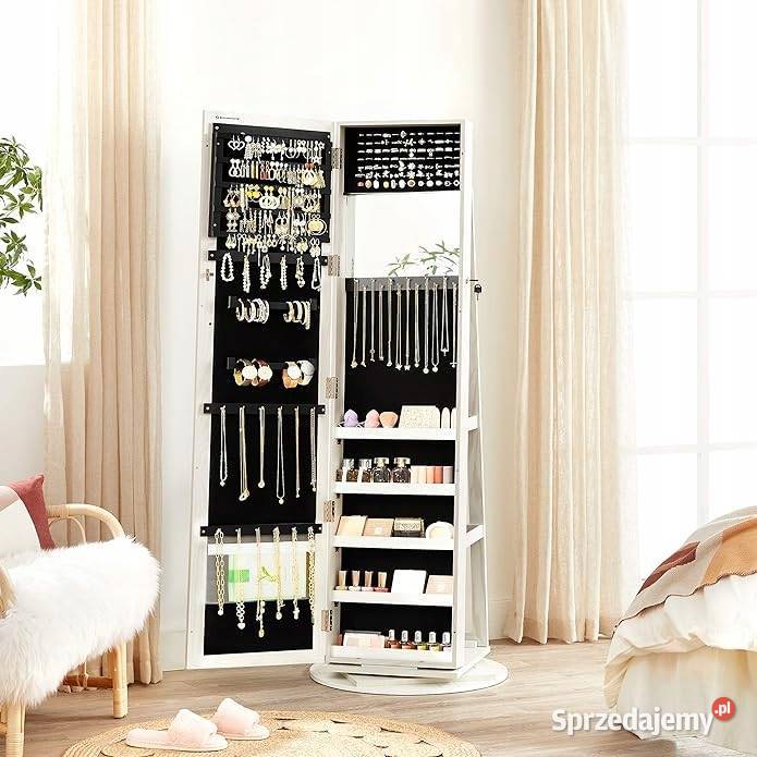 Toaletka lustro szafka na biżuterie