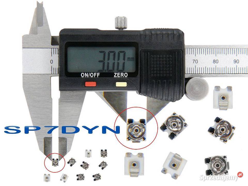 Mini Potencjometr SMD 6K8 3x36mm Japan Ozorków