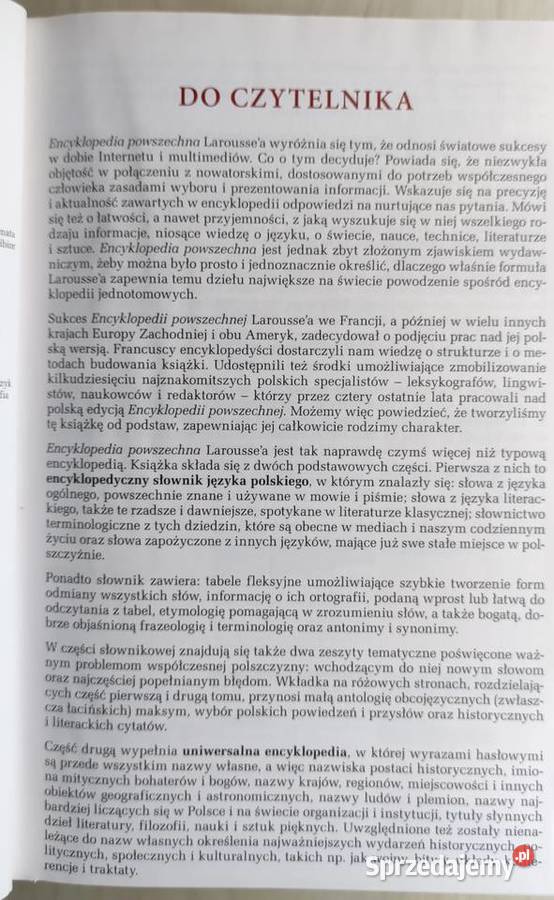 Encyklopedia powszechna i słownik jęz polskiego