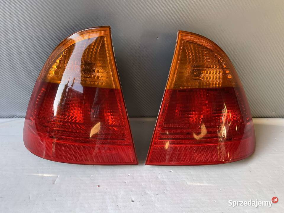 BMW E46 KOMPLET LAMP TYŁ TYLNYCH Ostroróg sprzedam