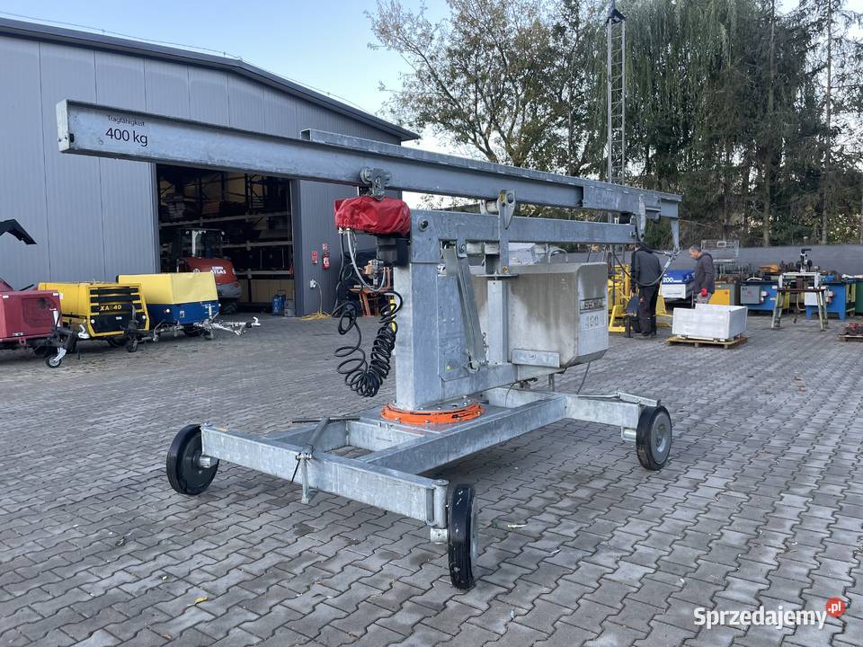Minidźwig Dźwig LISSMAC LMK 400 TFE minikran Rok produkcji 2014 Ślesin