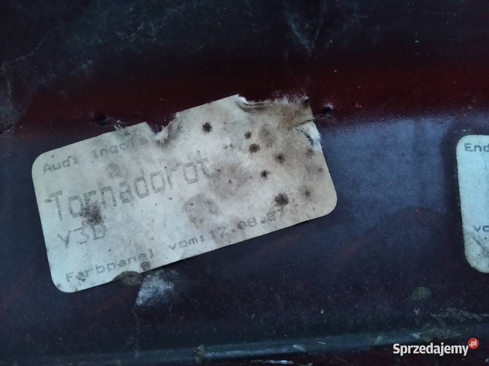 Spoiler tylnej klapy Audi 80 90 b3