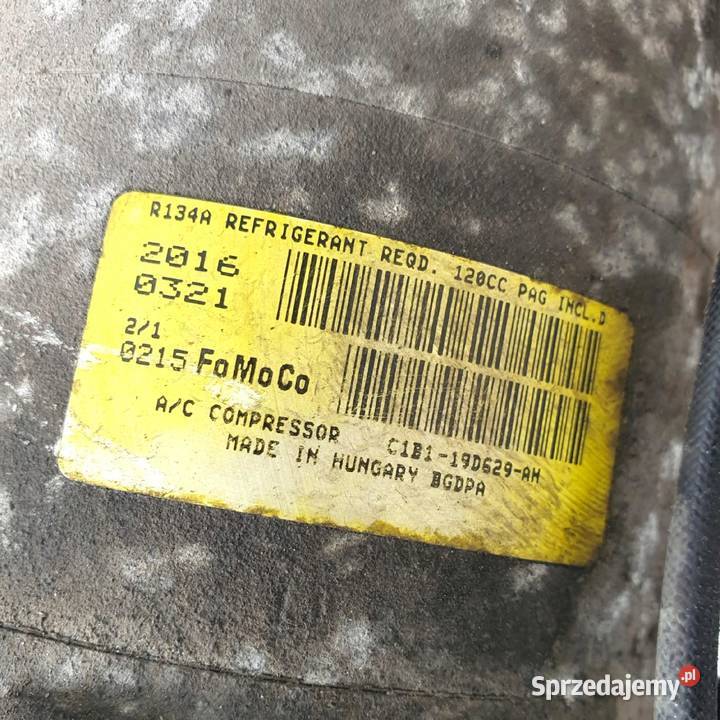 SPRĘŻARKA KLIMATYZACJI Ford Fiesta MK7 B osobowe