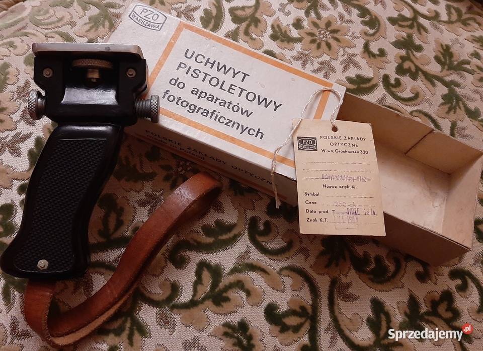 Uchwyt pistoletowy do aparatów fotograficzny PZO Borów