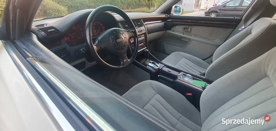 Audi A8 42 V8 q nowy rozrząd welur elkier roleta światła przeciwmgielne Wrocław