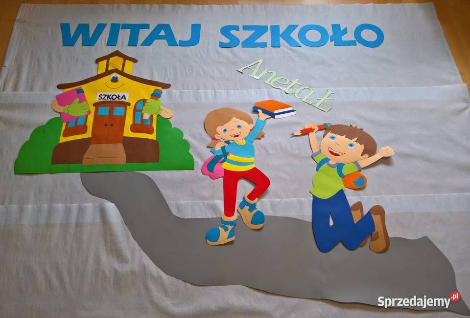 Dekoracje na Rozpoczęcie roku szkolnego z Pozostałe Ryki sprzedam