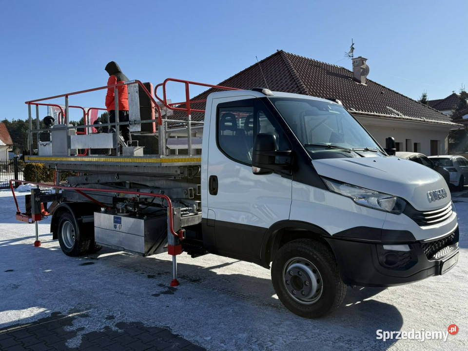 Iveco Zwyżka Podnośnik Nożycowy Franke FHB 63 ABS Samochody ciężarowe Widełki