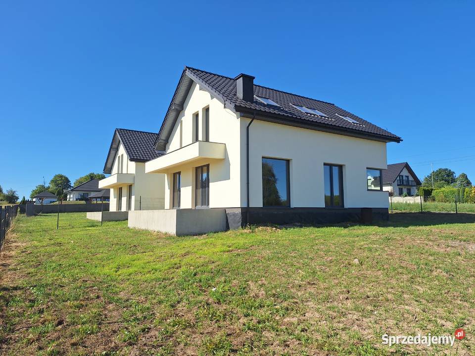 Dwa nowoczesne domy jednorodzinne na działce 310m2 Wola Niemiecka