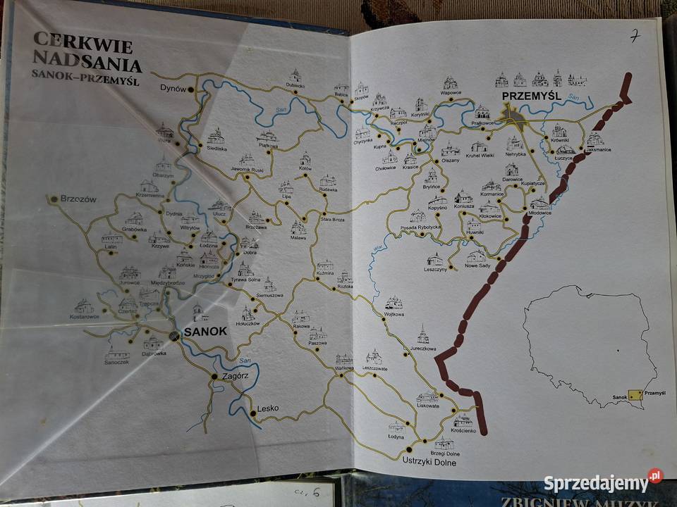 Cerkwie 6 tomów twarda małopolskie Kraków sprzedam