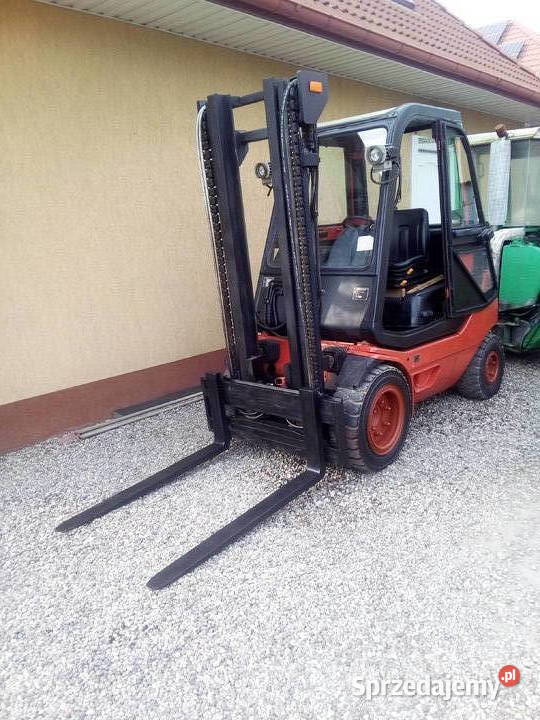Wózek widłowy Linde H25D widlak sztaplarka Wózki widłowe Motoryzacja Strzegowo