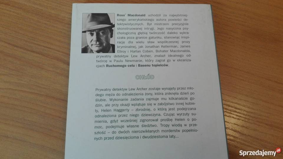 Chłód Ross MacDonald pseud z ang Tł Paweł thrillery, sensacyjne Gdańsk