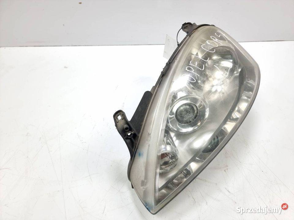 LAMPA LEWA PRZÓD OPEL CORSA C 13237263 SOCZEWKA Pozostałe