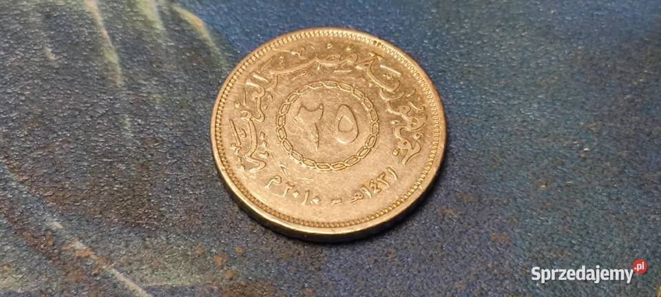 Moneta Egipt 25 piastrów Gliwice