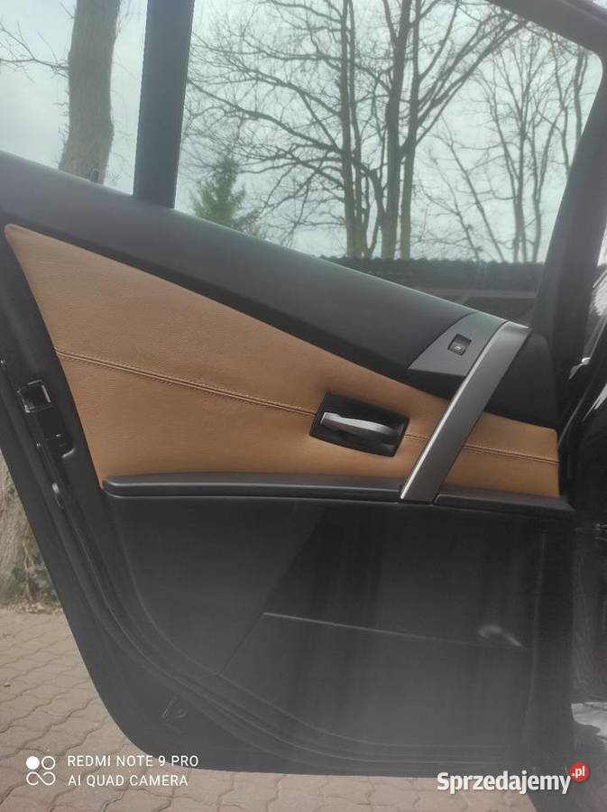 Zadbane BMW E 60Przed Lift2007CzarnySkóry Inowrocław