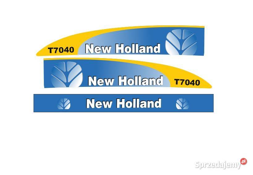 Naklejki Holland T7040 i inne modele super mocne Bydgoszcz