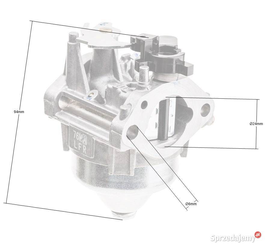 Gaźnik Honda GCV170 CZĘŚĆ ORYGINALNA 16100Z9L811 Opalenica