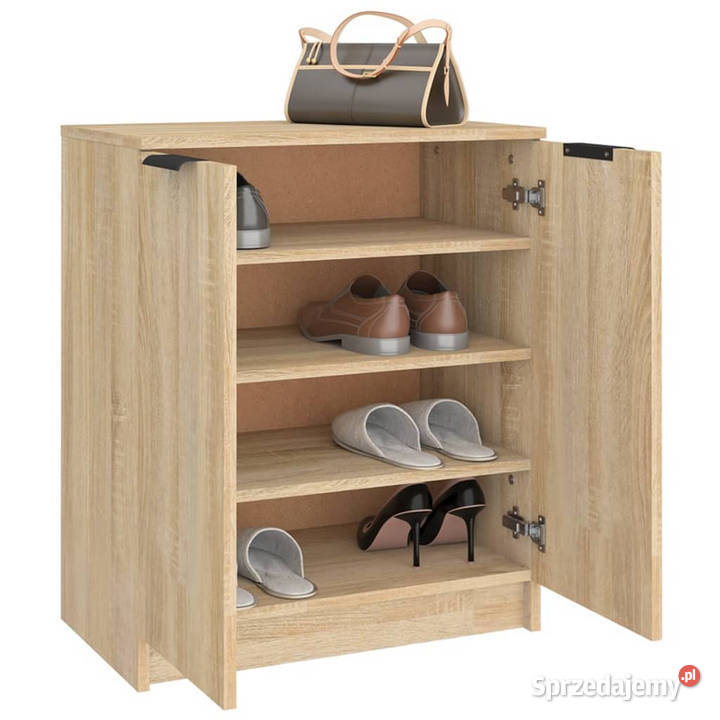 Szafka na buty dąb sonoma 59x35x70 WM811424 Na buty Warszawa