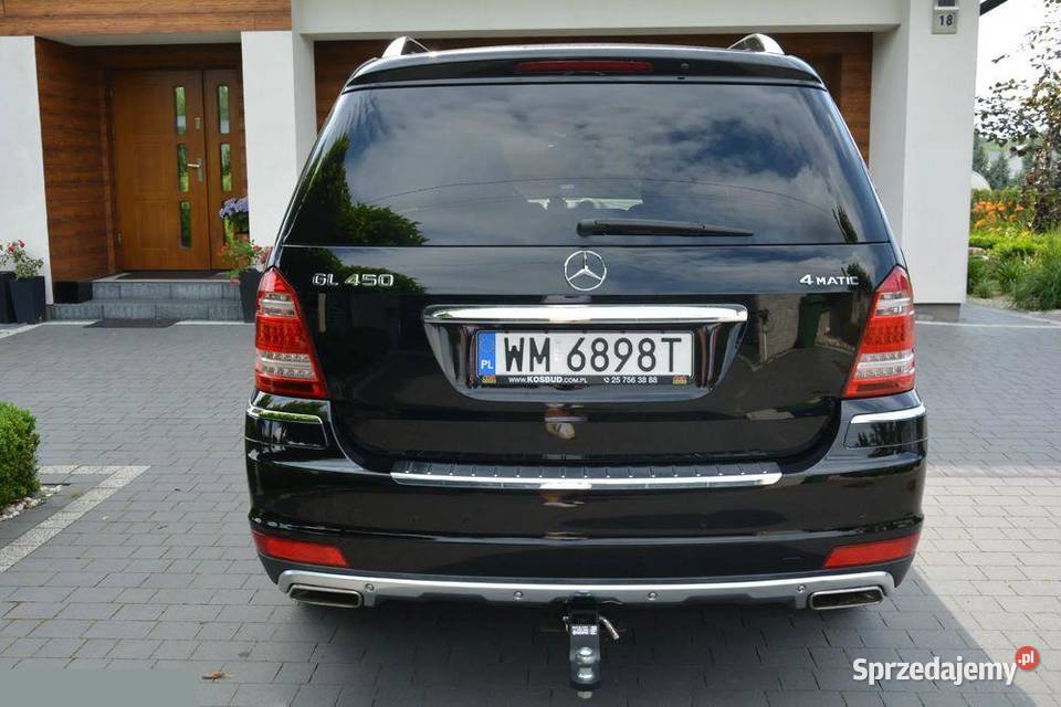 Mercedes GL 450 340 4Matic 7GTRONIC 2011r Mińsk Mazowiecki