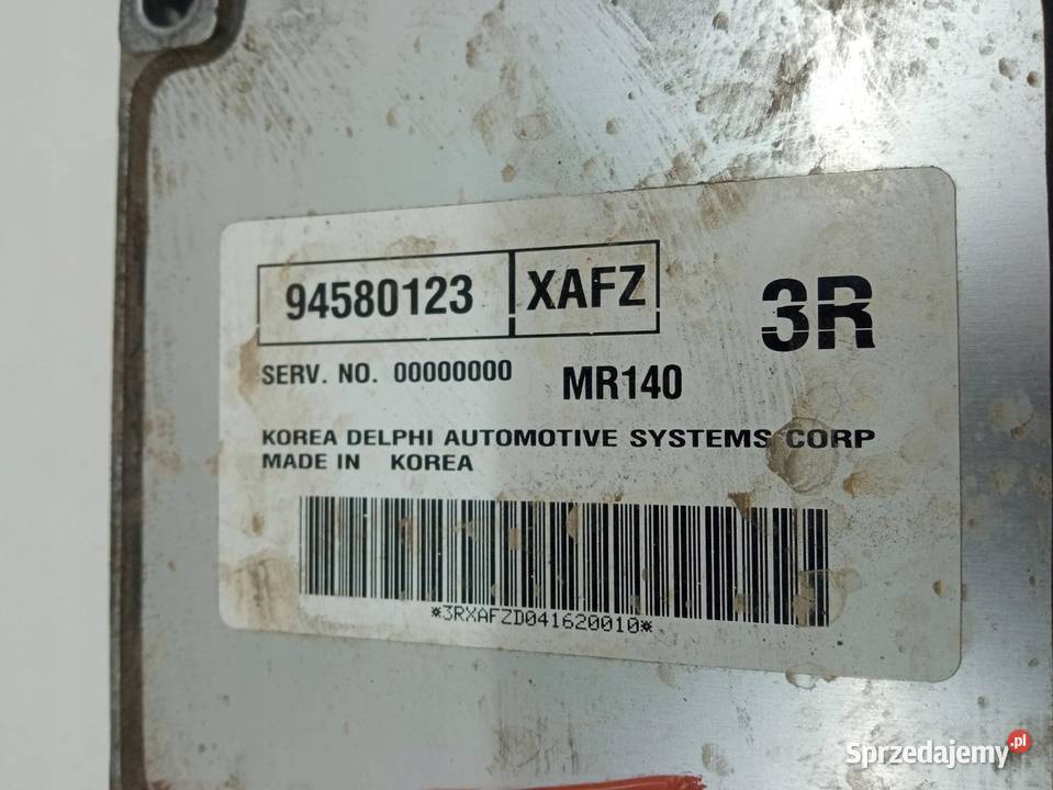 STEROWNIK SILNIKA 94580123 18 B 122 Daewoo sprzedam