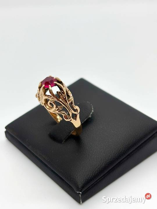 Złoty Pierścionek pr 583 394g Rozmiar 18 Elbląg