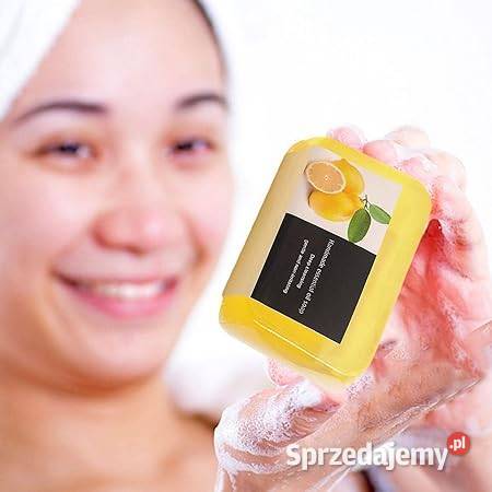 Ręcznie robione mydło naturalne 100g Cytrynowe mazowieckie Płock