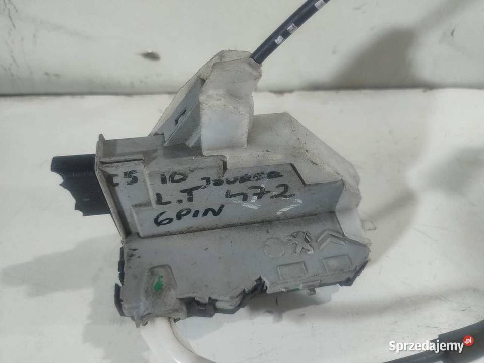 ZAMEK DRZWI LEWY TYŁ 6 PIN CITROEN C5 III 732154