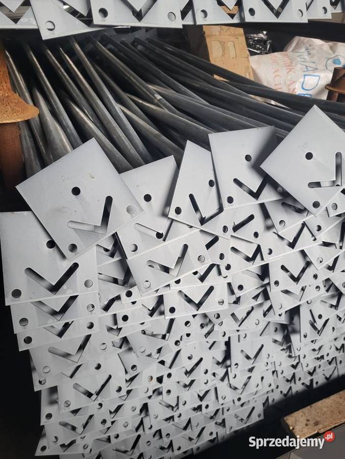 Podpory do ogrodzenia tymczasowego budowlanego Gotkowice