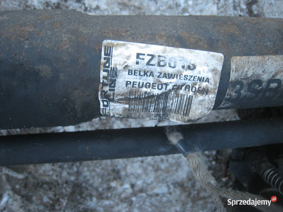 Belka zawieszenia tylnego tył Citroen xsara zx Belki zawieszenia