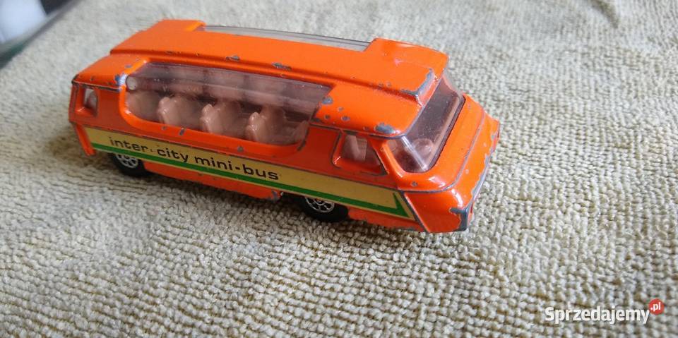 Resoraki lata 70 PRL Corgi Minibus i Mercedes sprzedam