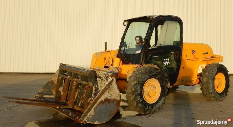 Ładowarka teleskopowa JCB 524 4x4 Łyżka Widły pełny VAT