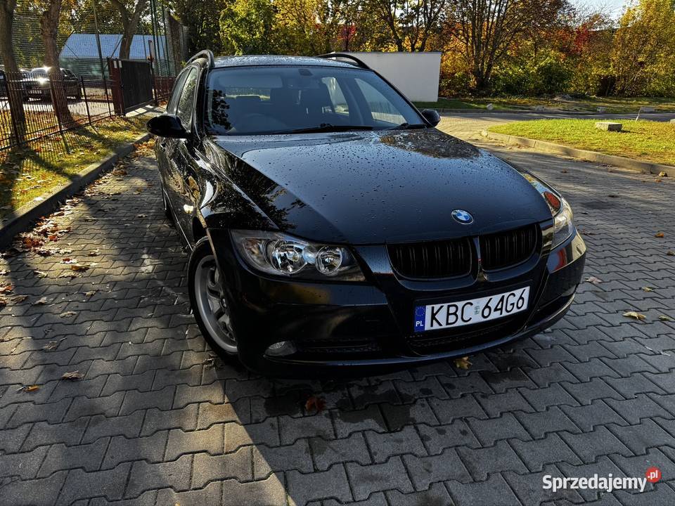 BMW 320 zarejestrowany anglik 2007 r kurtyny powietrzne Żyrardów