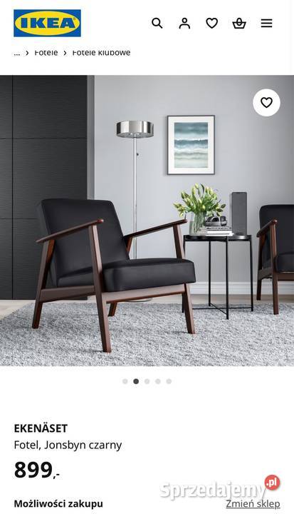 Fotel EKENSET Ikea Warszawa