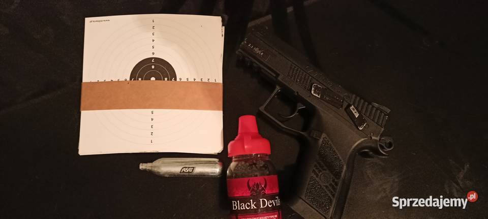Wiatrówka CZ 75 P07 Duty Blow Back 45 mm Lubochnia