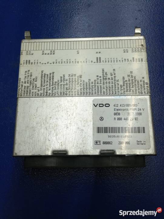 MODUŁ KOMPUTER FR MERCEDES A0004462302 Rzędowice