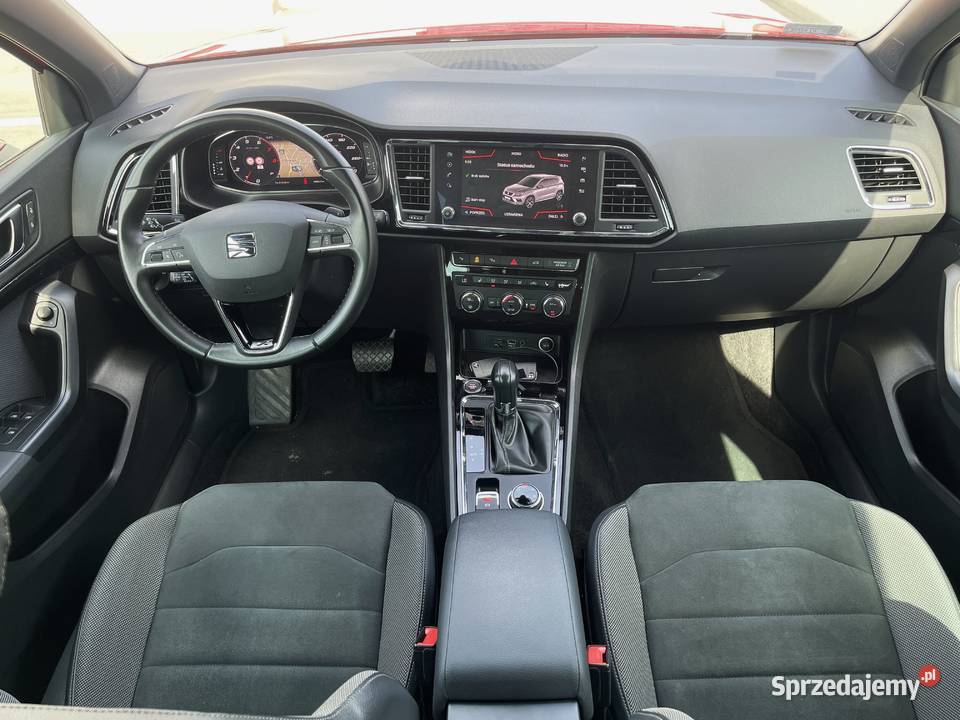 Seat Ateca 15 TSI 150 2020r LPG Polski Salon elektrycznie ustawiane fotele podkarpackie Rzeszów