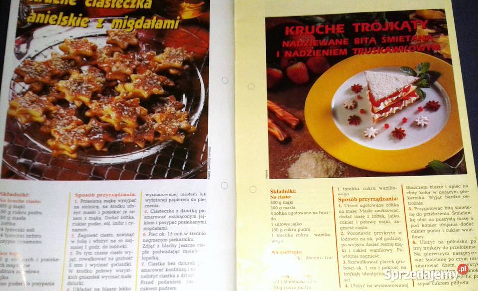 Przysmaki Małe ciasteczka Dania z wieprzowiny Chełm sprzedam