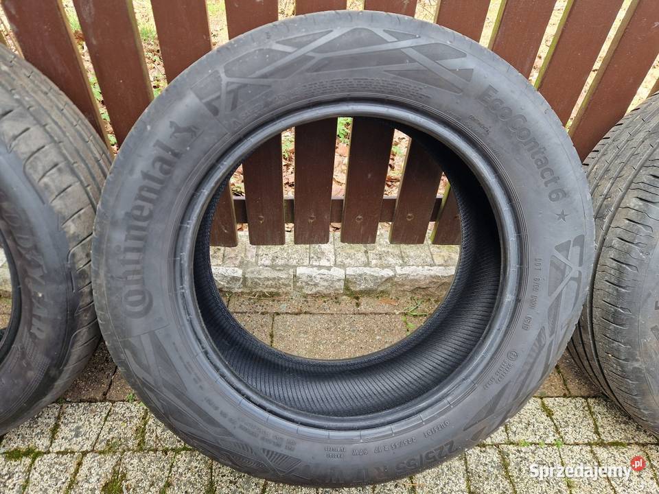Opony Continental i Goodyear 2255517 17cale sprzedam