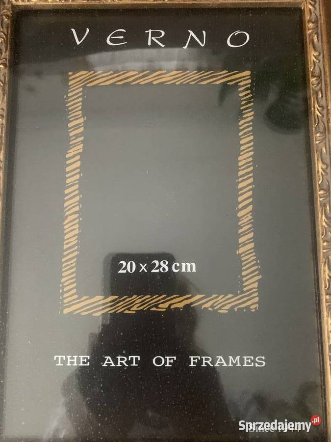 Ramka rama na zdjęcia drewniana ze szkłem stare inny kolor dolnośląskie Bystrzyca Kłodzka