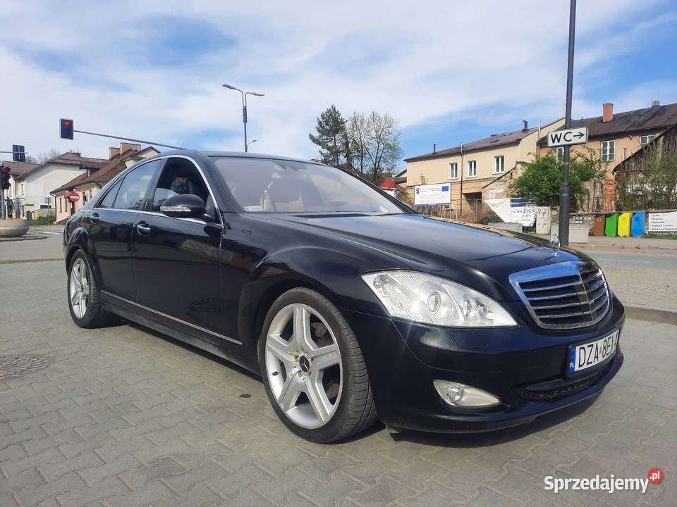 Mercedes w221 s klasa Czarna Szyberdach 3000cm3 świętokrzyskie Wiślica