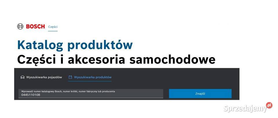 Bosch Esi części do pomp i wtryskiwaczy ADEK1 Biuro Bielsko-Biała