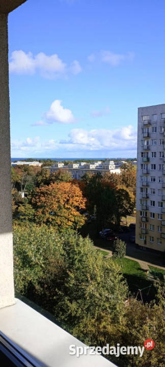Mieszkanie z widokiem na morze balkon Gdańsk