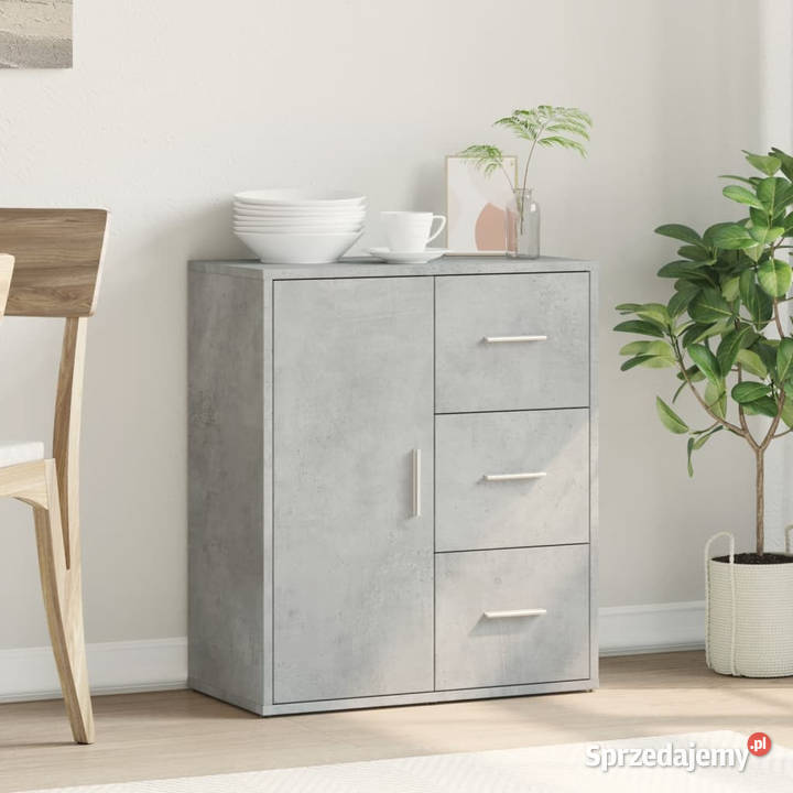 Szafka szarość betonu 60x31x70 materiał Warszawa sprzedam