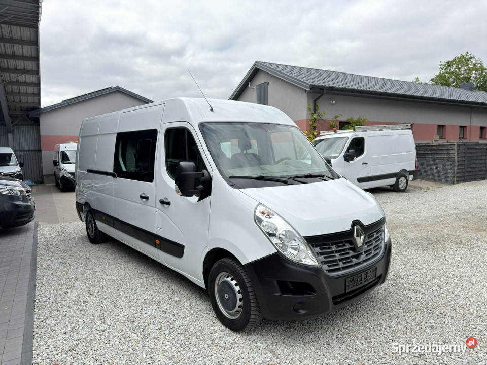 Renault Master L3H2 7 osobowy brygadówka doka wspomaganie kierownicy Warszawa