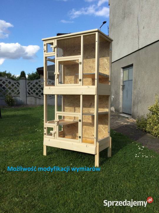 Klatka drewniana gryzoni koszatniczki szynszyli